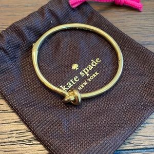 NEW Kate Space New York Gold Love Me Not Bangle